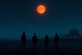 Six U.S. Federal Agents Watched Orange 'Mother Orbs' Launch Red Orbs Near a Secure National Security Site