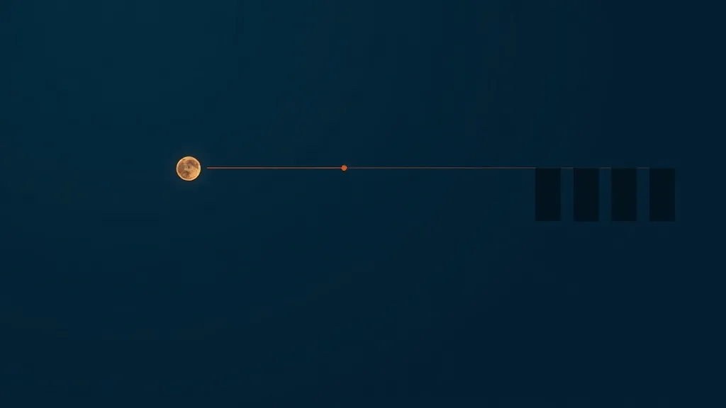 Diagram showing starlight filtering through an exoplanet's atmosphere during a transit and the resulting spectrum with dark absorption lines where gases removed specific colors.