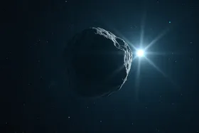 NASA's Lucy Reveals Asteroid Donaldjohanson Is a Wobbling Peanut With Ancient Water History
